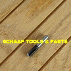 Groeffrees 10mm x 50mm HW-hardmetaal zij- en onderkant snijdend schacht 8mm | 24223-5-10020